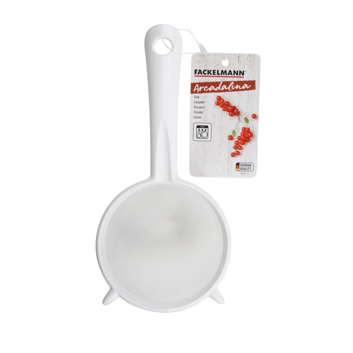 Fackelmann 9cm plastic fine mesh sieve, view 2