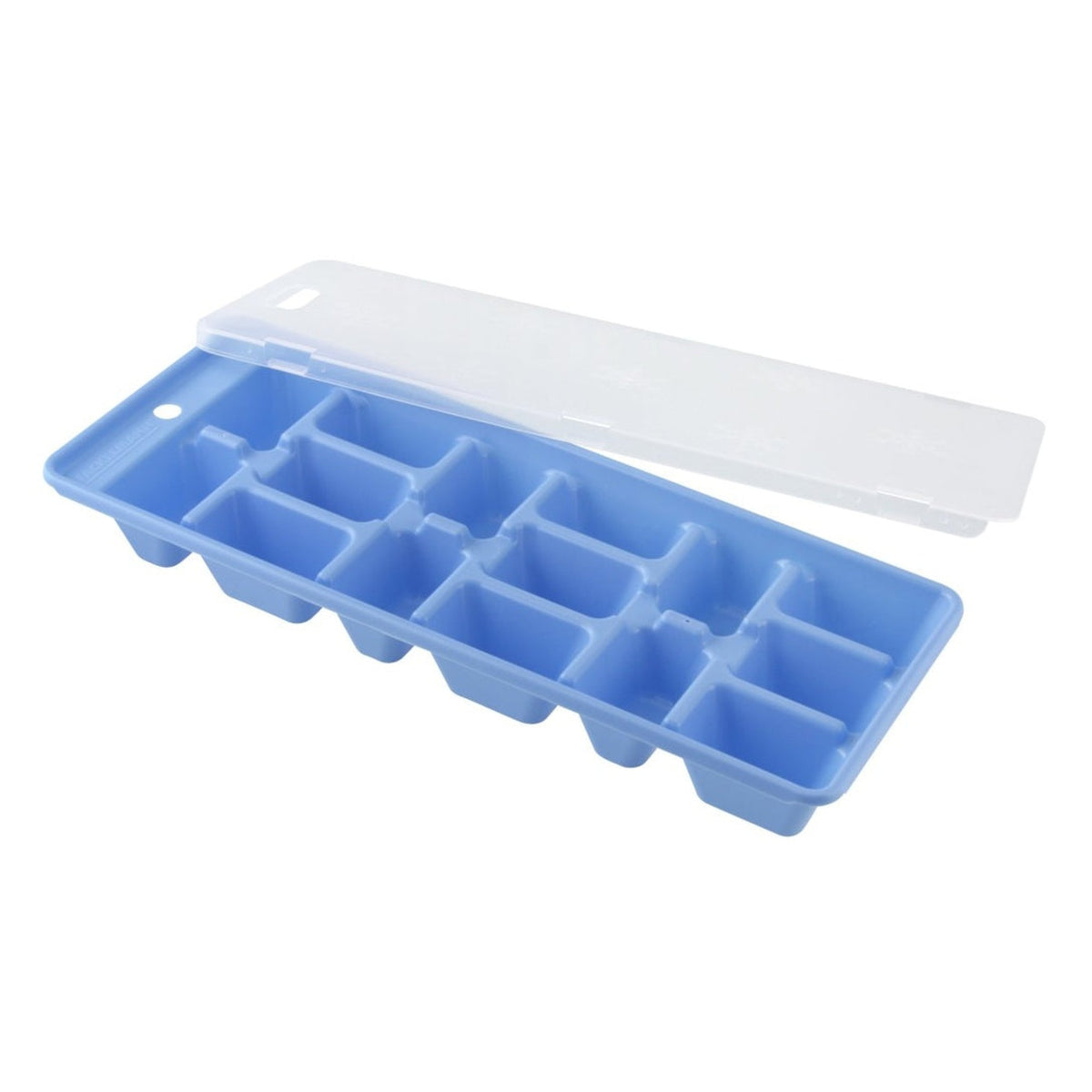 Fackelmann ice cube tray with cover, makes 15 cubes, view 2