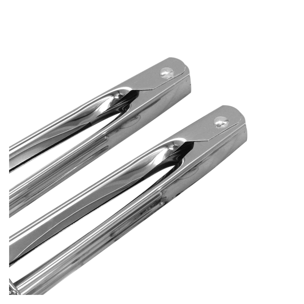 Fackelmann stainless steel straight tongs, view 2