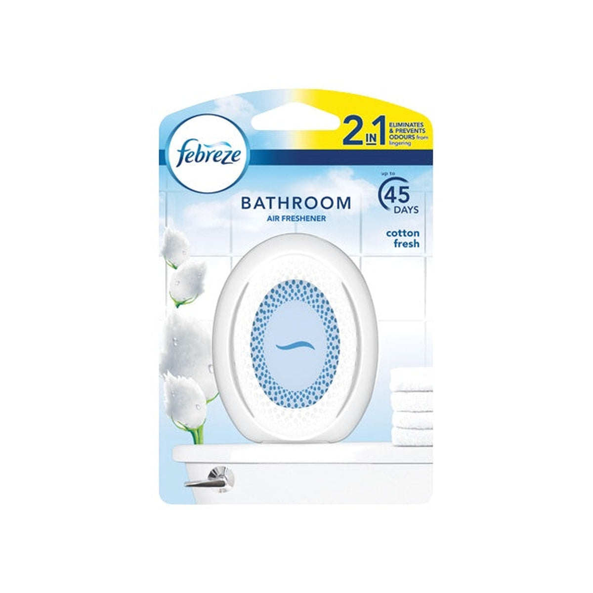 Febreze bathroom air freshener in Cotton Fresh