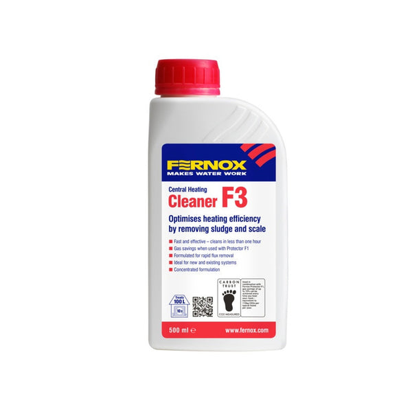 Fernox F3 central heating cleaner 500ml
