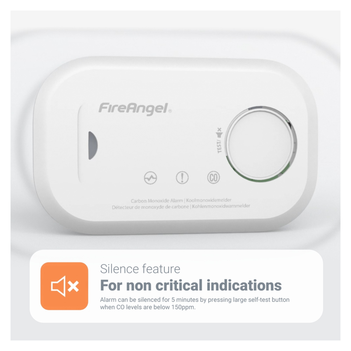 Fire Angel carbon monoxide alarm, view 14