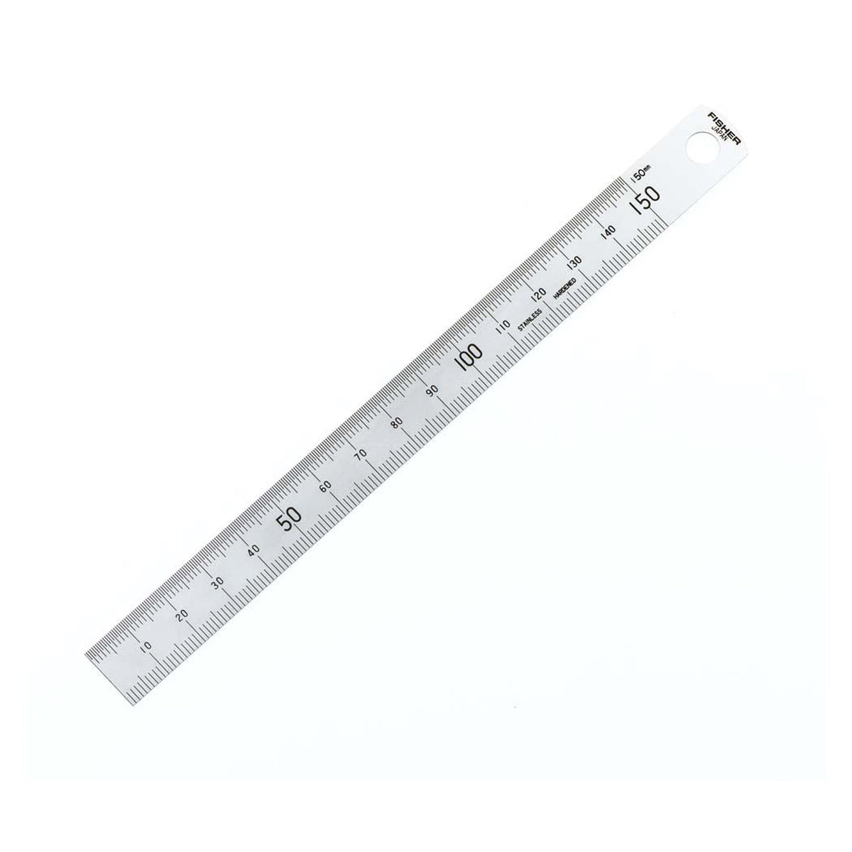 Fisher satin chrome 12 inch rule