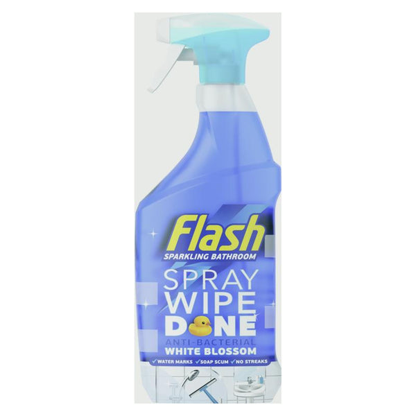 Flash Spray Wipe Done bathroom spray 800ml White Blossom
