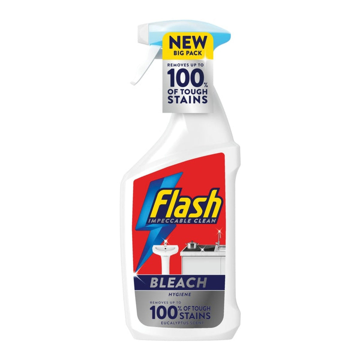 Flash spray with bleach 800ml