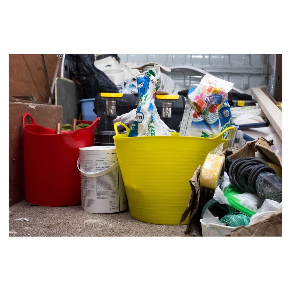 Flexible Large Tub 38L - Red, view 3