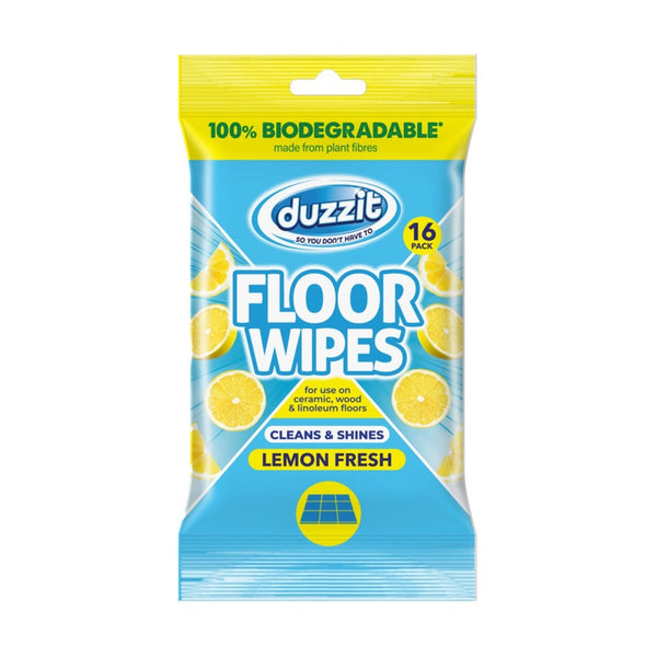 Floor Wipes Lemon Fresh - Pack 16