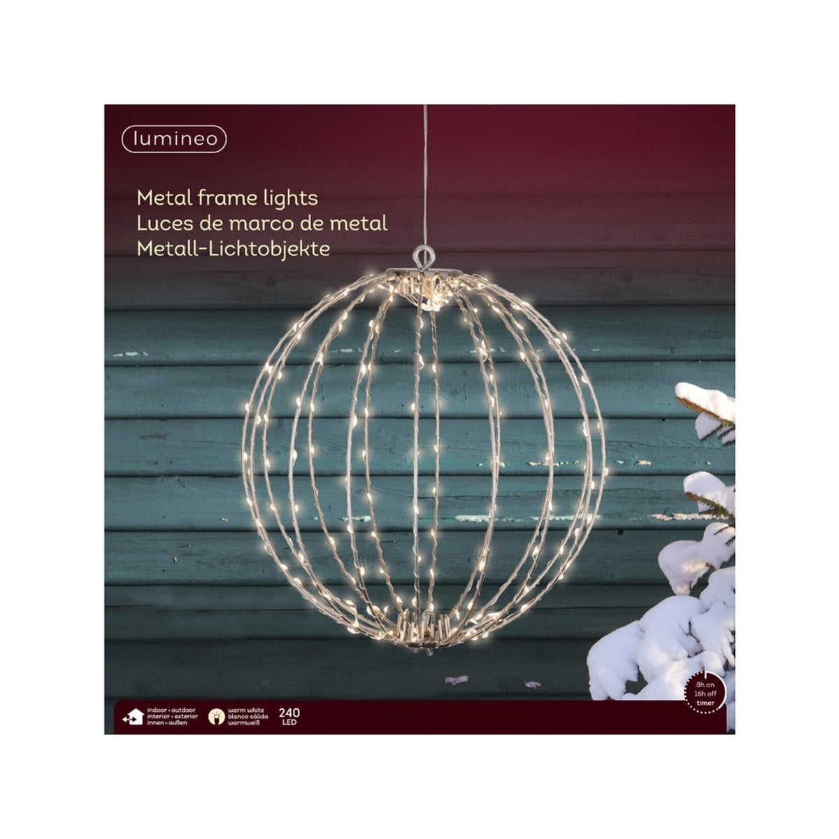 Frame Light White & Cool White - Micro 240 LED, view 2