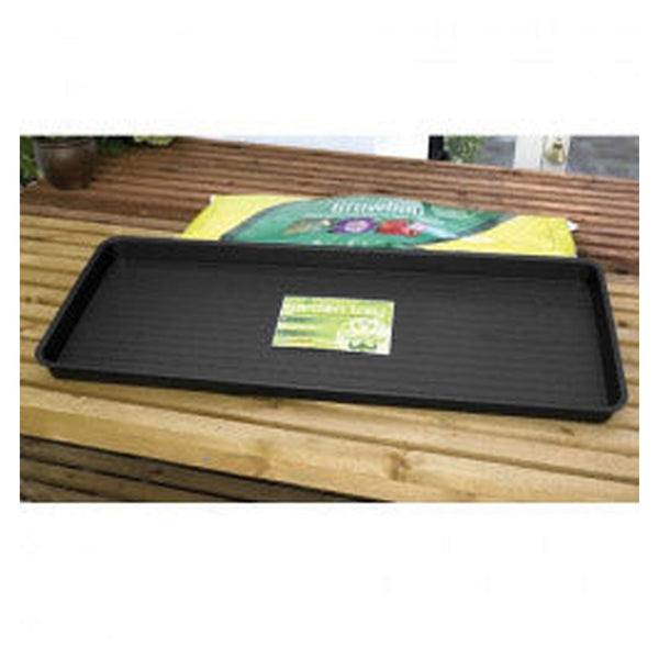 Garland black grow bag tray 100 x 40cm