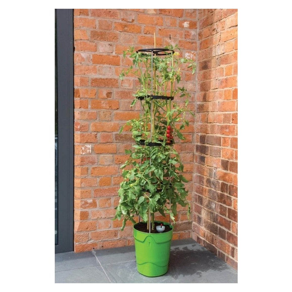 Garland green self watering grow pot tower, view 2