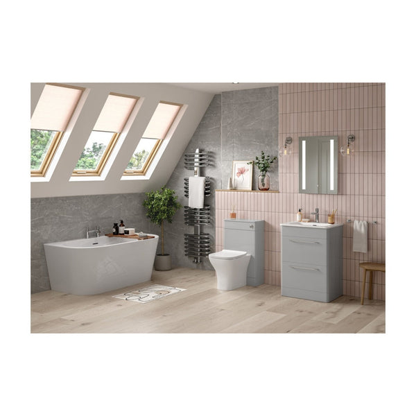 Gatsby wall hung 2 drawer basin unit and tall unit