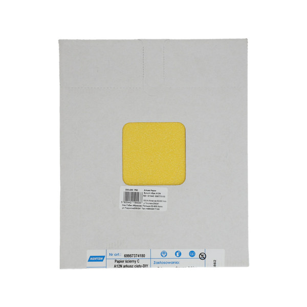 General Purpose Sandpaper Sheets P60 - 280x230mm