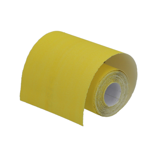 General Purpose Yellow Sandpaper Roll P120 - 115x5m