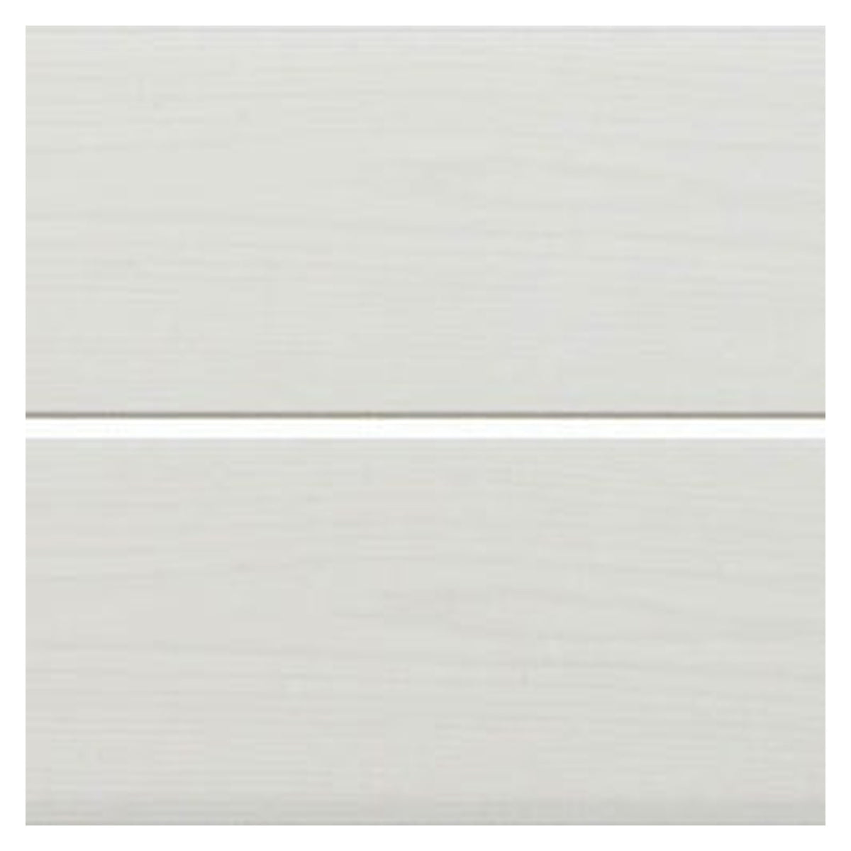 Giavani white ash and chrome ceiling panels, pack of 5