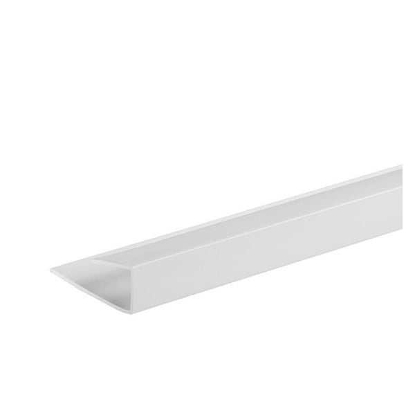 Giavani white 10mm end cap trim 2.7m