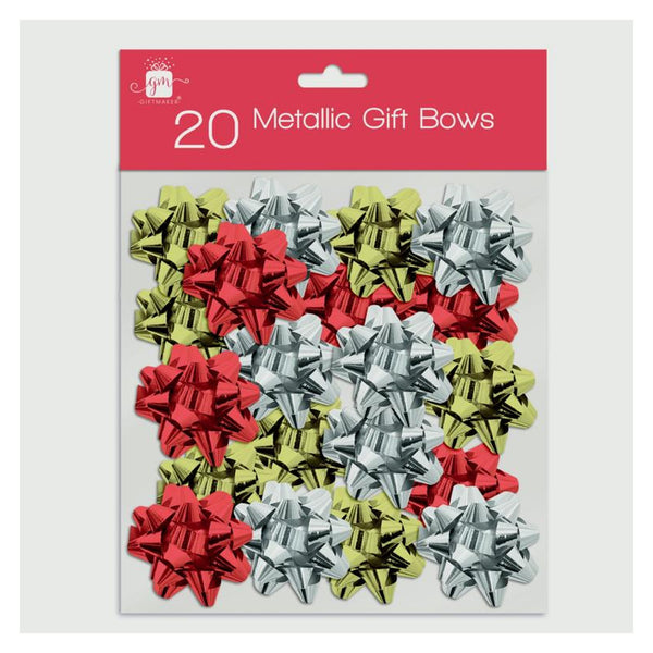 Gift Bows Assorted - Pack. 20
