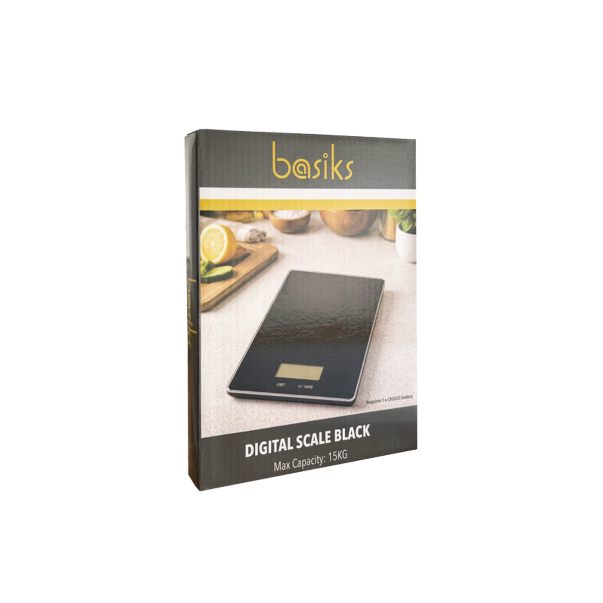 Glass Digital Scale - Black, view 2