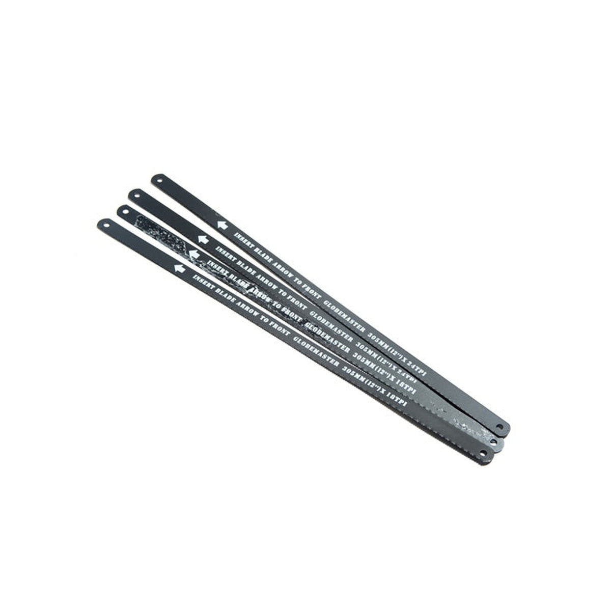 Globemaster 12 inch hacksaw blade set pack of 4, view 2