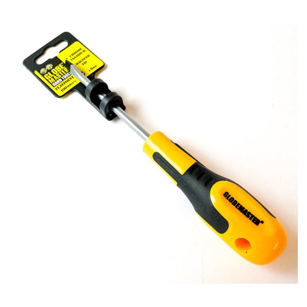 Globemaster professional flatpoint screwdriver 100 x 6mm