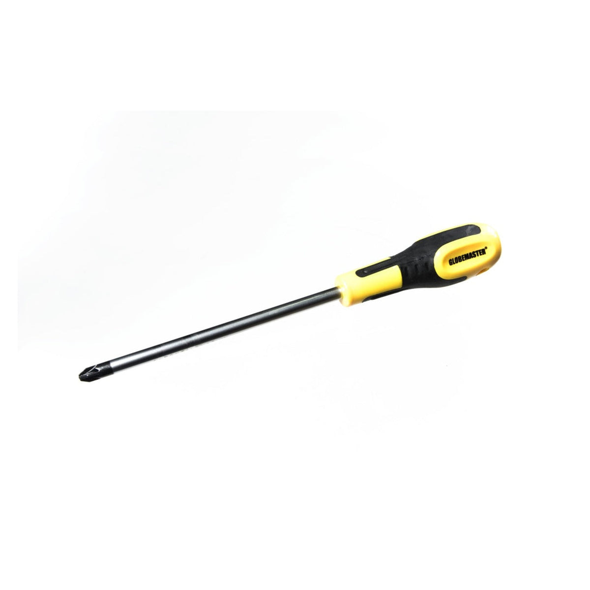 Globemaster yellow Pozidrive No.2 screwdriver 100mm, view 2