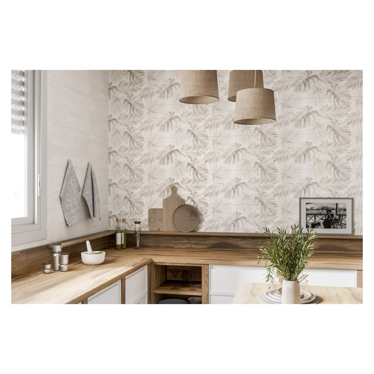 Golden Tile Lounge beige matt wall tile 300 x 600mm, view 2