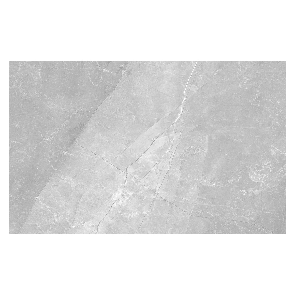Golden Tile Stone Story grey satin wall tile, 250 x 400mm, view 2