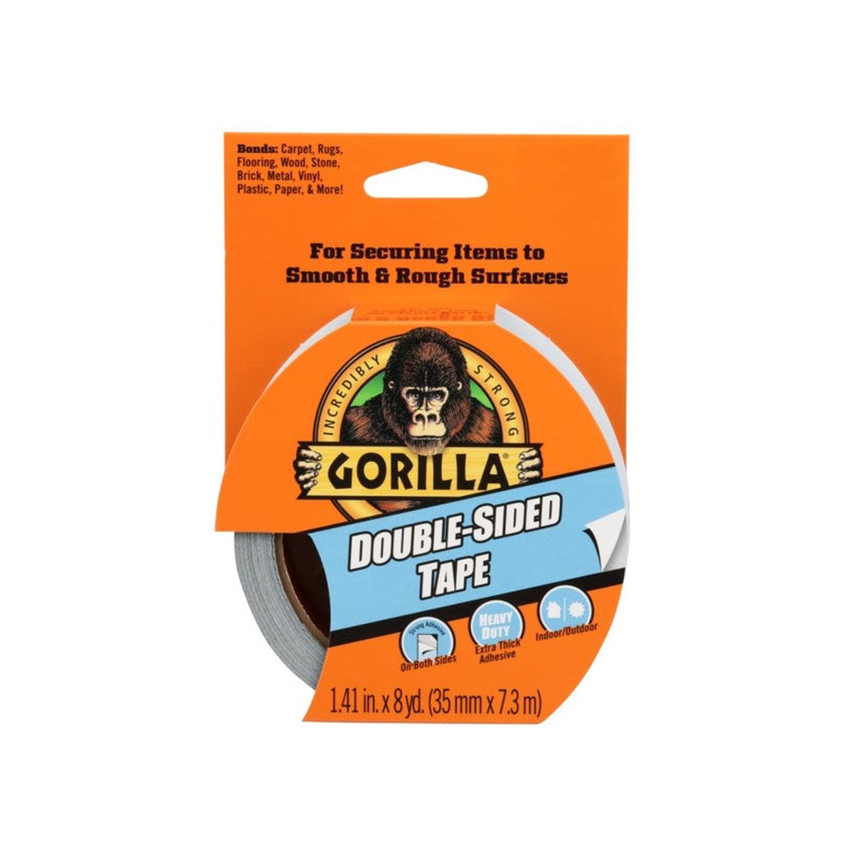 Gorilla double sided tape 7.3m roll