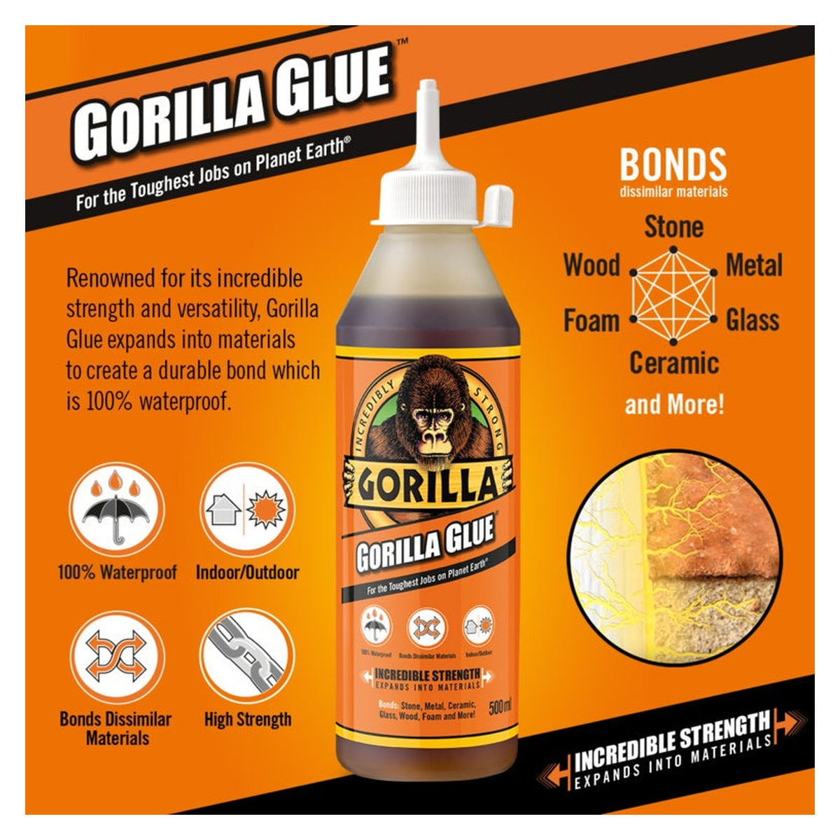 Gorilla Glue - 1L, view 2
