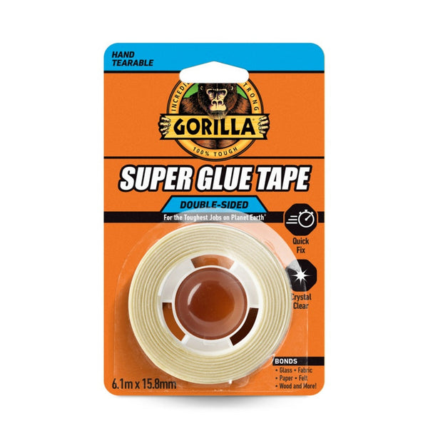 Gorilla Super Glue Tape 6.1m roll