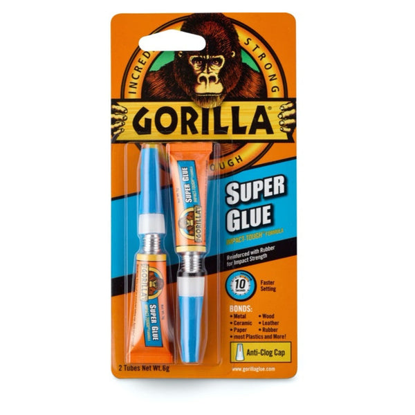 Gorilla Super Glue 2 x 3g tubes
