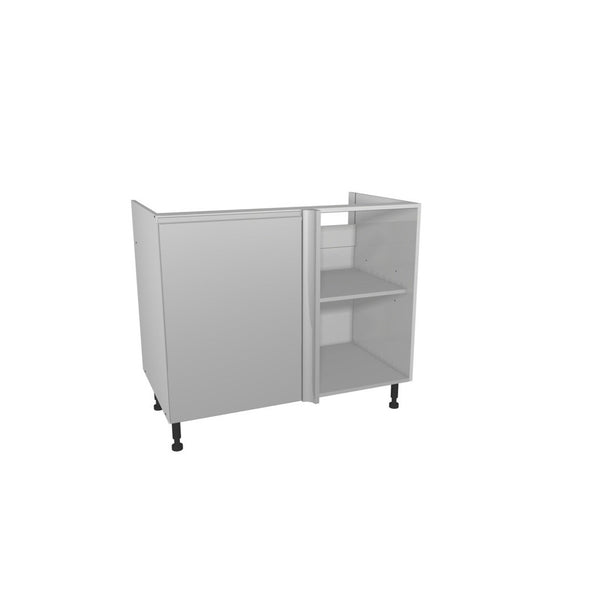 Gower Rapide+ Capri Grey corner base unit 1000mm