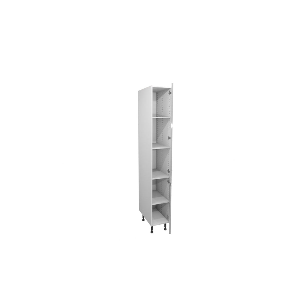 Gower Rapide+ Capri Grey larder door 1244 x 300mm, view 2