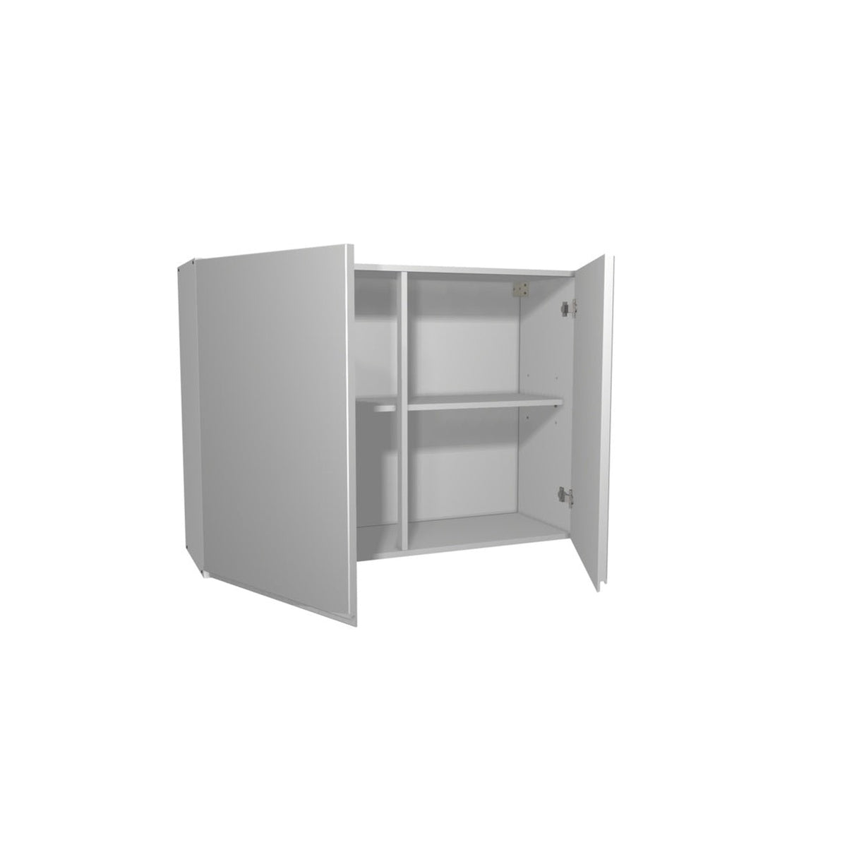 Gower Rapide+ Capri Grey 1000mm wall unit, view 2