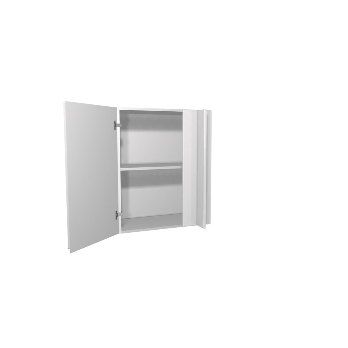 Gower Rapide+ Capri White 600mm corner wall unit, view 2