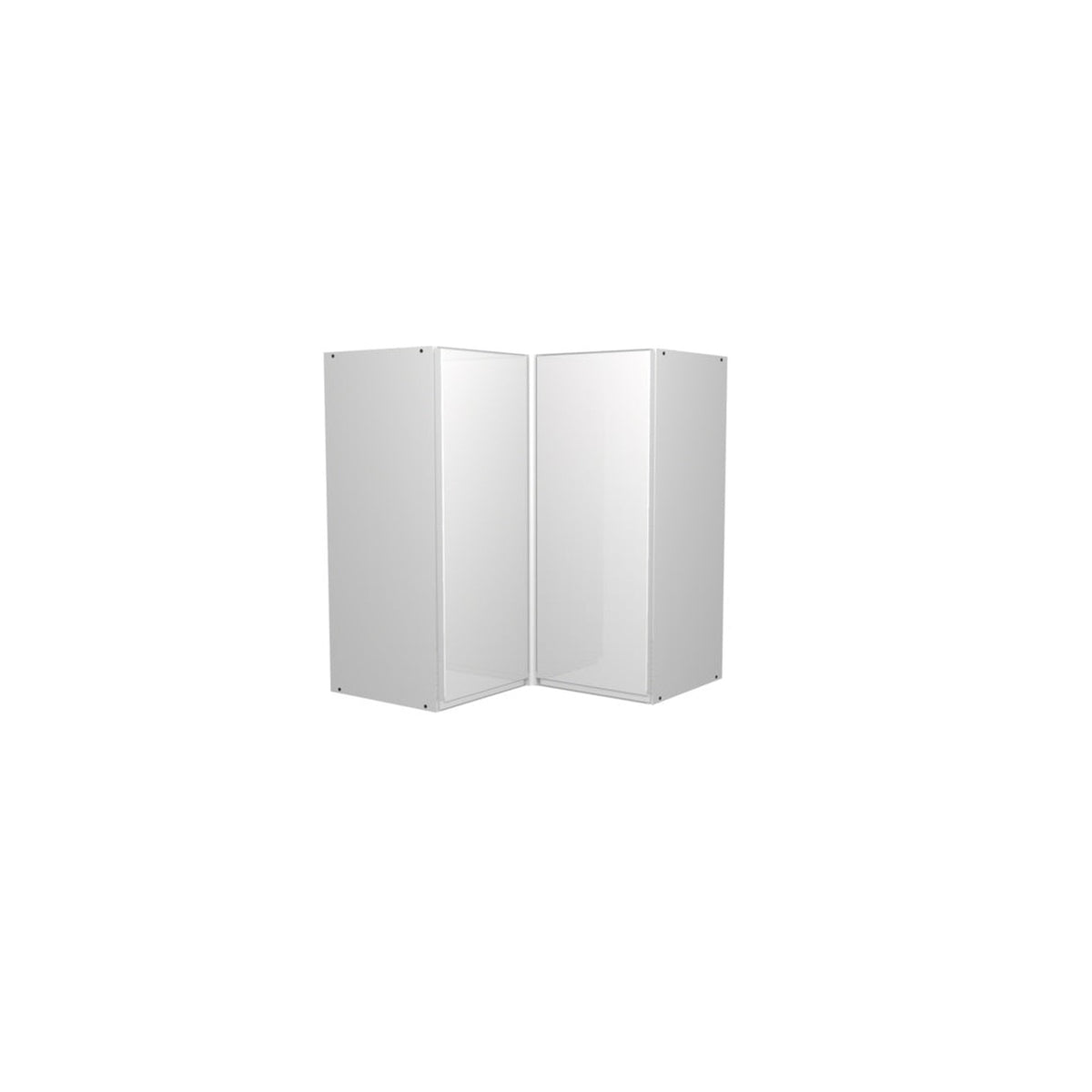Gower Rapide+ Capri White 635mm corner wall unit