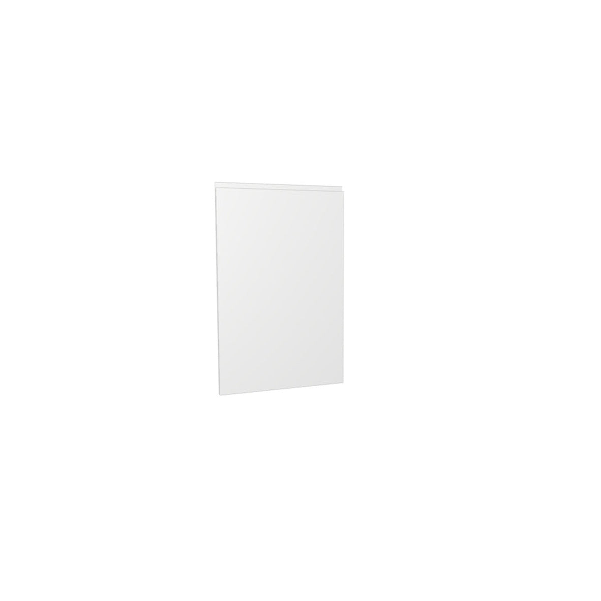 Gower Rapide+ Capri White dishwasher fascia 450 x 704mm