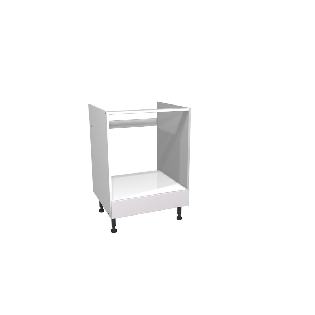 Gower Rapide+ Paris White built under oven housing 600mm