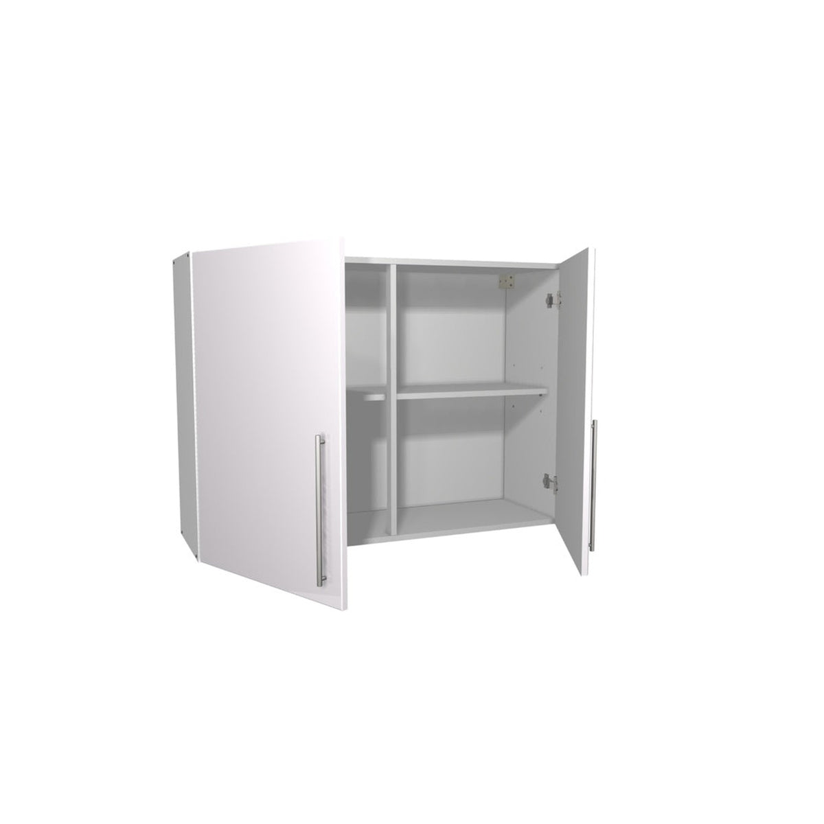 Gower Rapide+ Paris White 1000mm wall unit, view 2