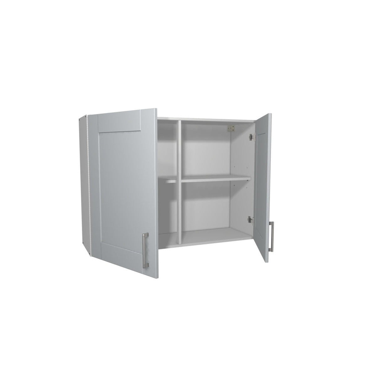Gower Rapide+ Verona Grey 1000mm kitchen wall unit, view 2