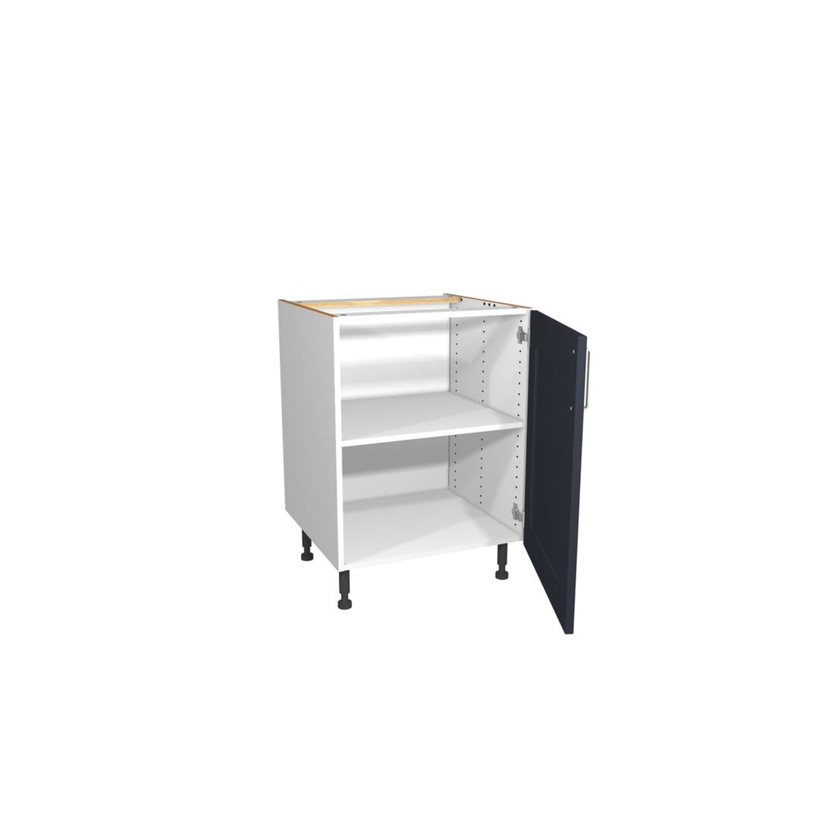 Gower Rapide+ Verona Navy 600mm kitchen base unit, view 2