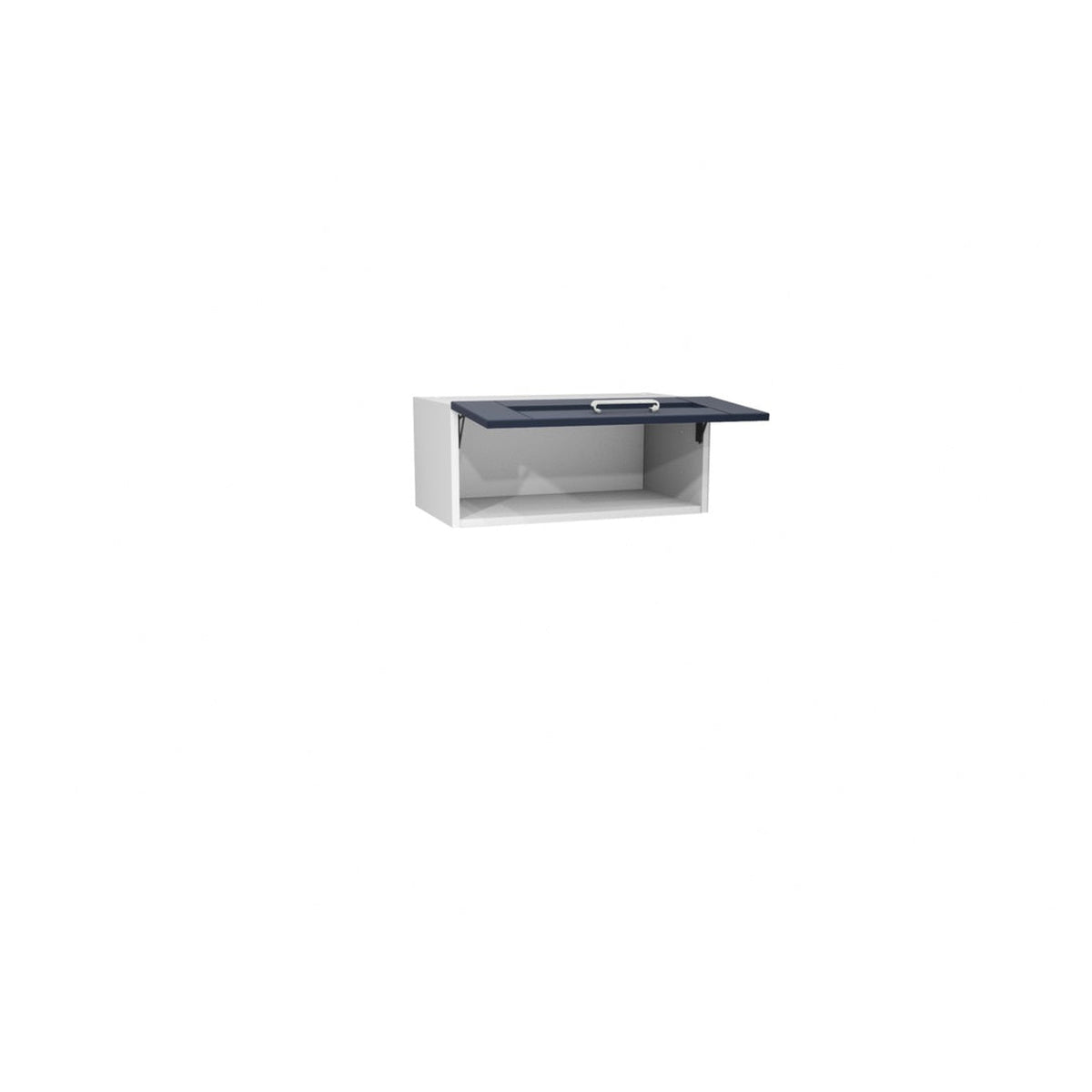 Gower Rapide+ Verona Navy 600mm cooker hood unit, view 2