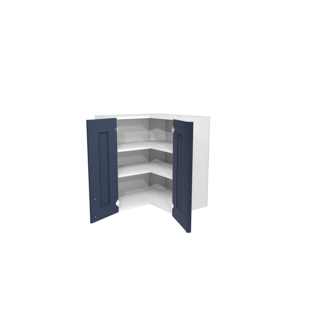 Gower Rapide+ Verona Navy L shaped wall unit, view 2