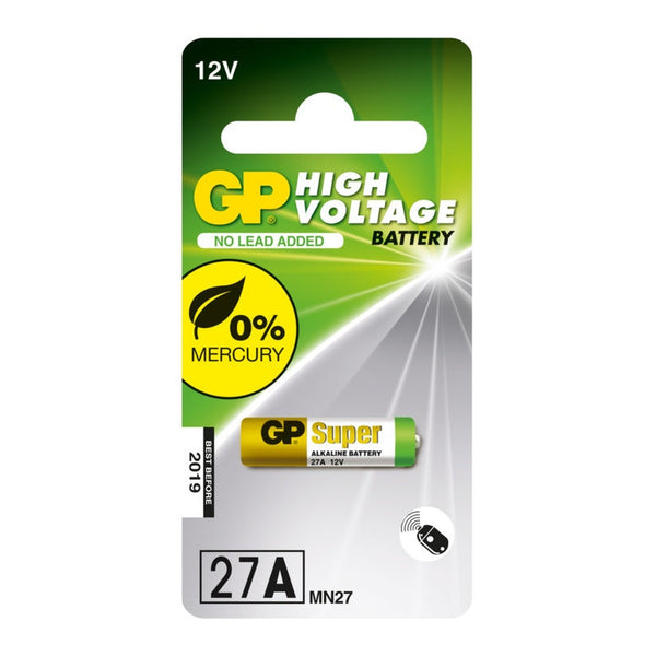 GP alkaline high voltage 27A battery