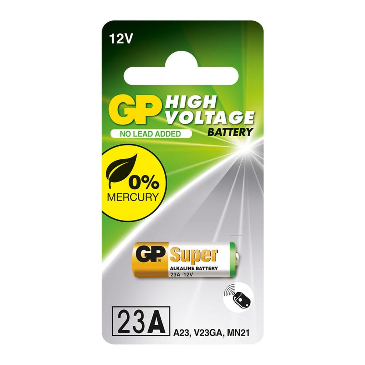 GP 23A high voltage alkaline battery