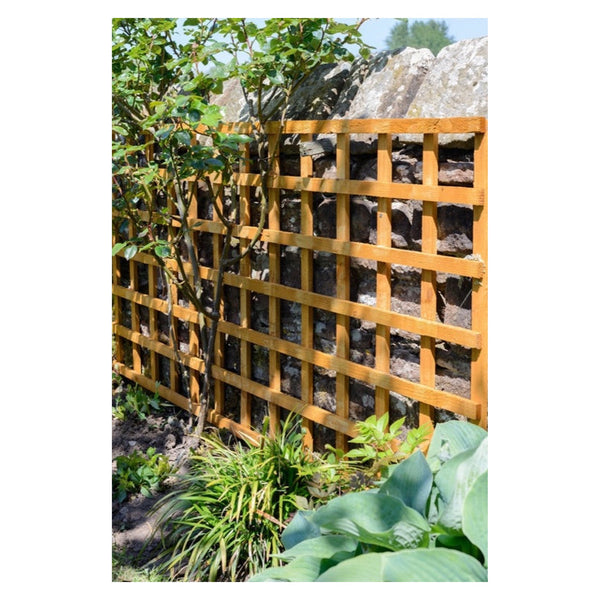 Grange heavy duty square timber trellis 1.83m x 90cm