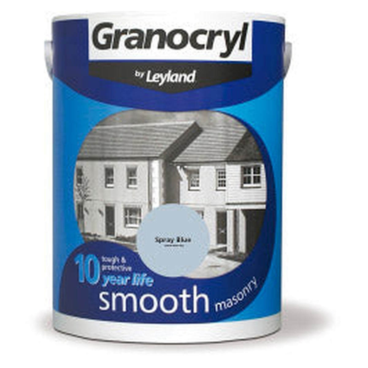 Granocryl Smooth Masonry paint 5L in Spray Blue