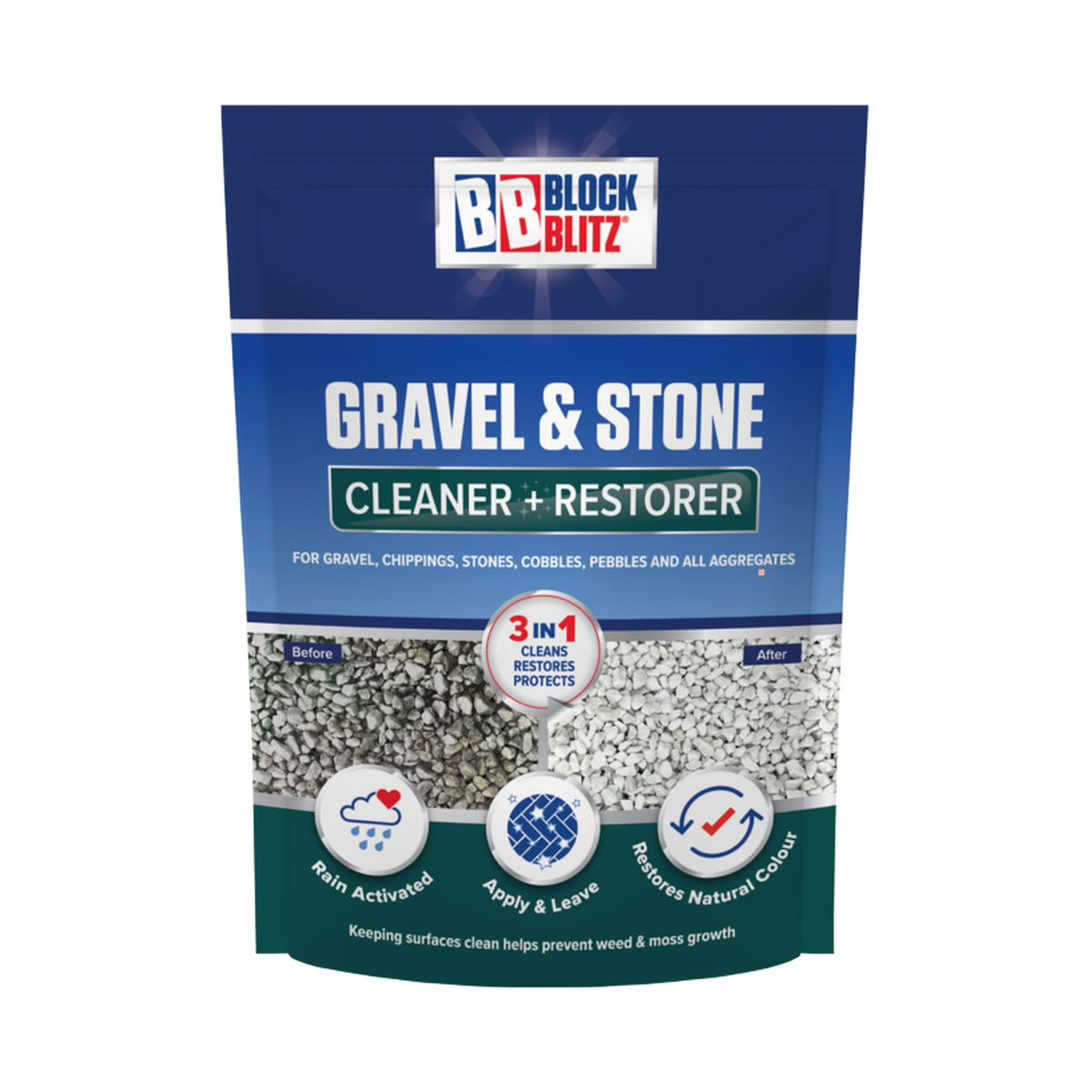 Gravel & Stone Cleaner & Restorer - 675g