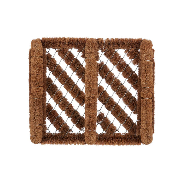 Groundsman coir boot scraper mat 36cm x 33cm