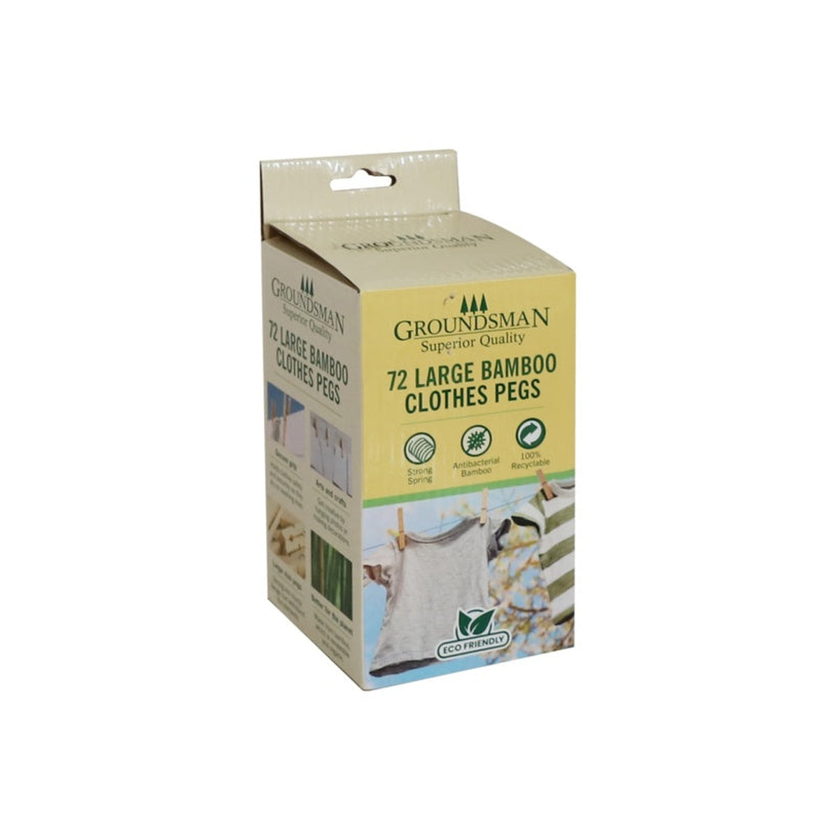 Groundsman large bamboo pegs, pack of 72