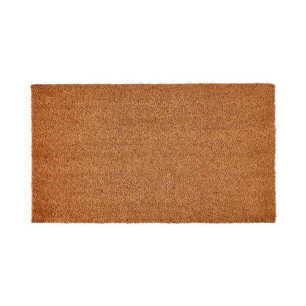 Groundsman natural coir PVC backed mat 50 x 80cm